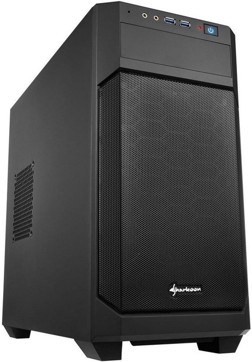 Micro-ATX PC Behuizing Zwart met Uitstekende Koelmogelijkheden