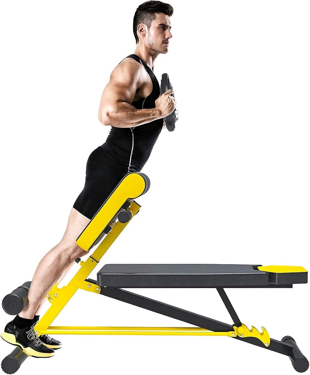 Multifunctionele Trainingsbank voor Kracht & Hyperback Training