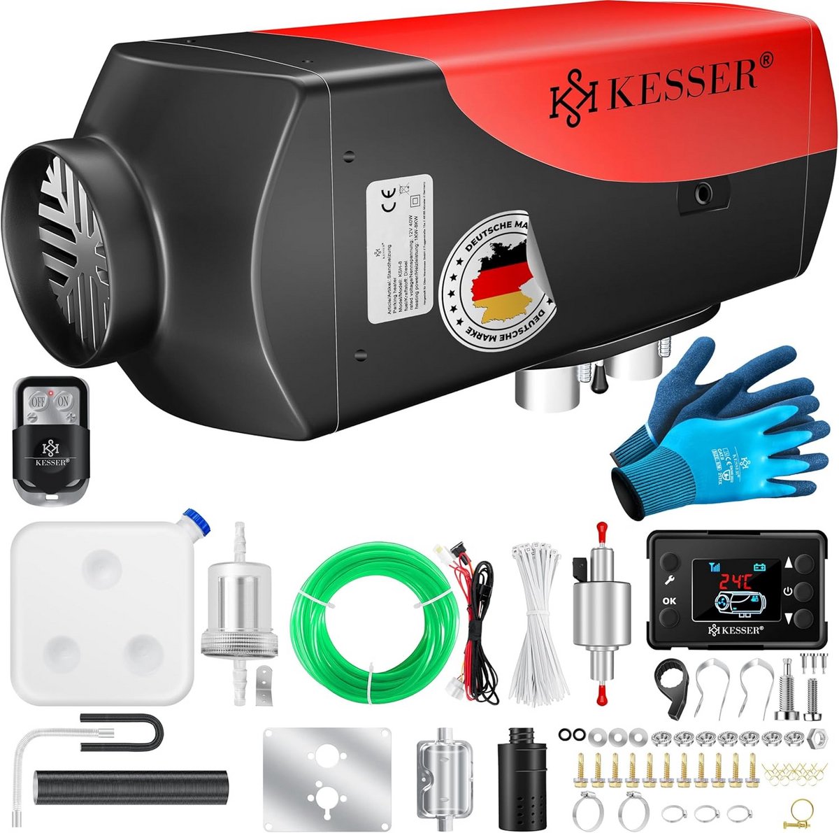 Standkachel - Auto Verwarming - 12V - Compact