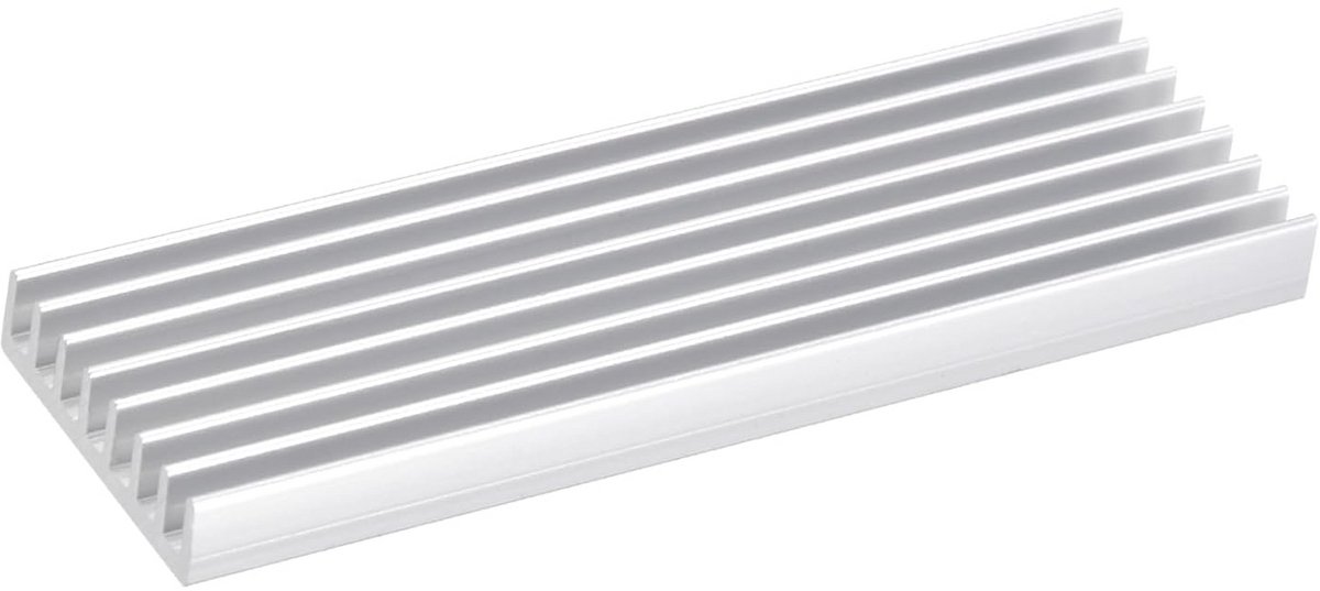 Aluminium M.2 2280 NVMe SSD Heatsink met Thermische Pad voor Koeling