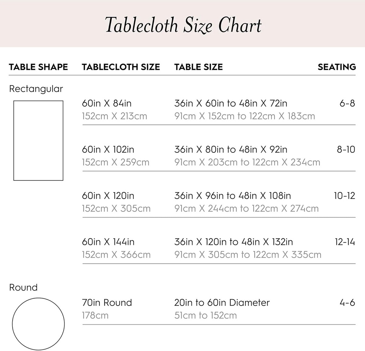 Decoratief tafelkleed 152x259 cm Kreuk- en Vlekbestendig Waterafstotend Polyester
