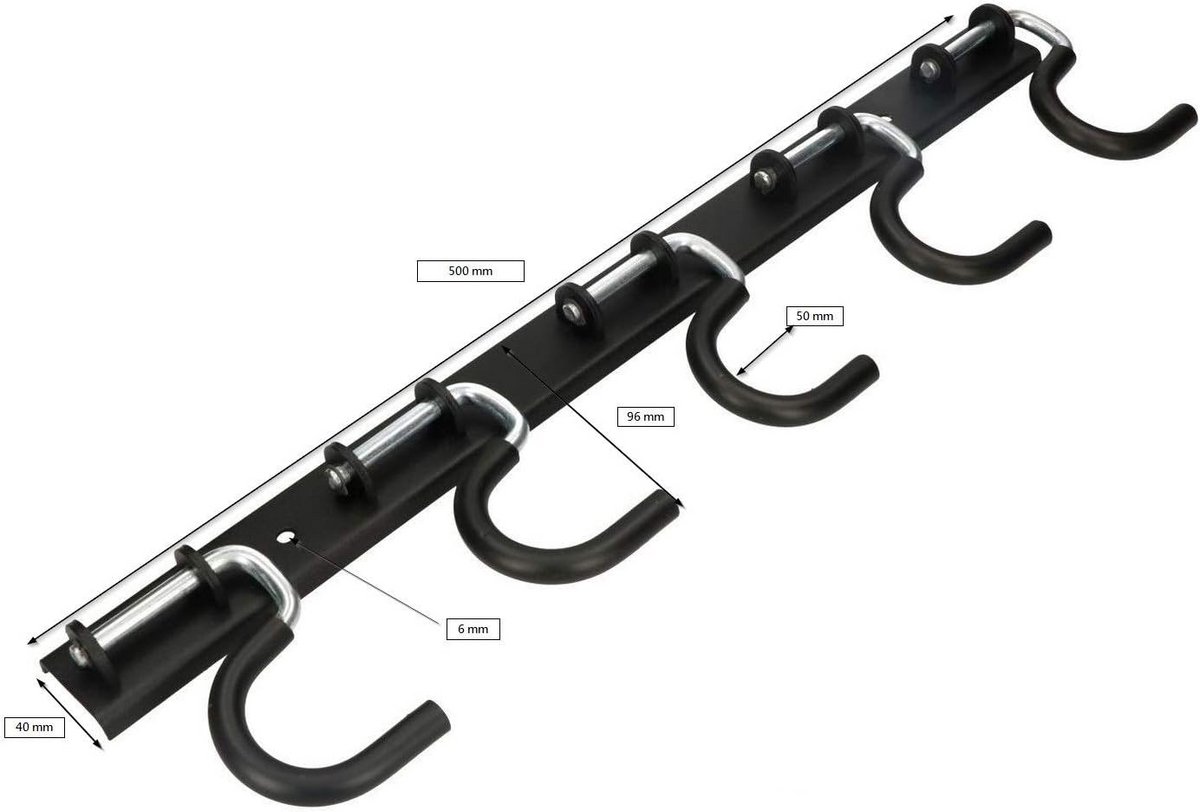 Apparaatlift Zwart 500 mm - Stevige Hulplift voor Verschillende Toepassingen