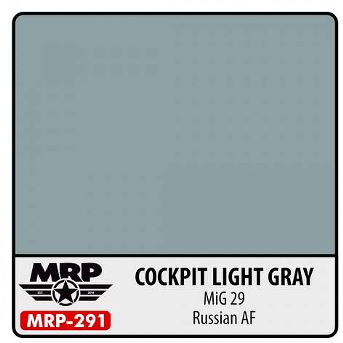 Mr. Paint MRP-291 - Cockpit Light Grey MIG 29 SMT – 30 ml verf voor Airbrush & Detailwerk