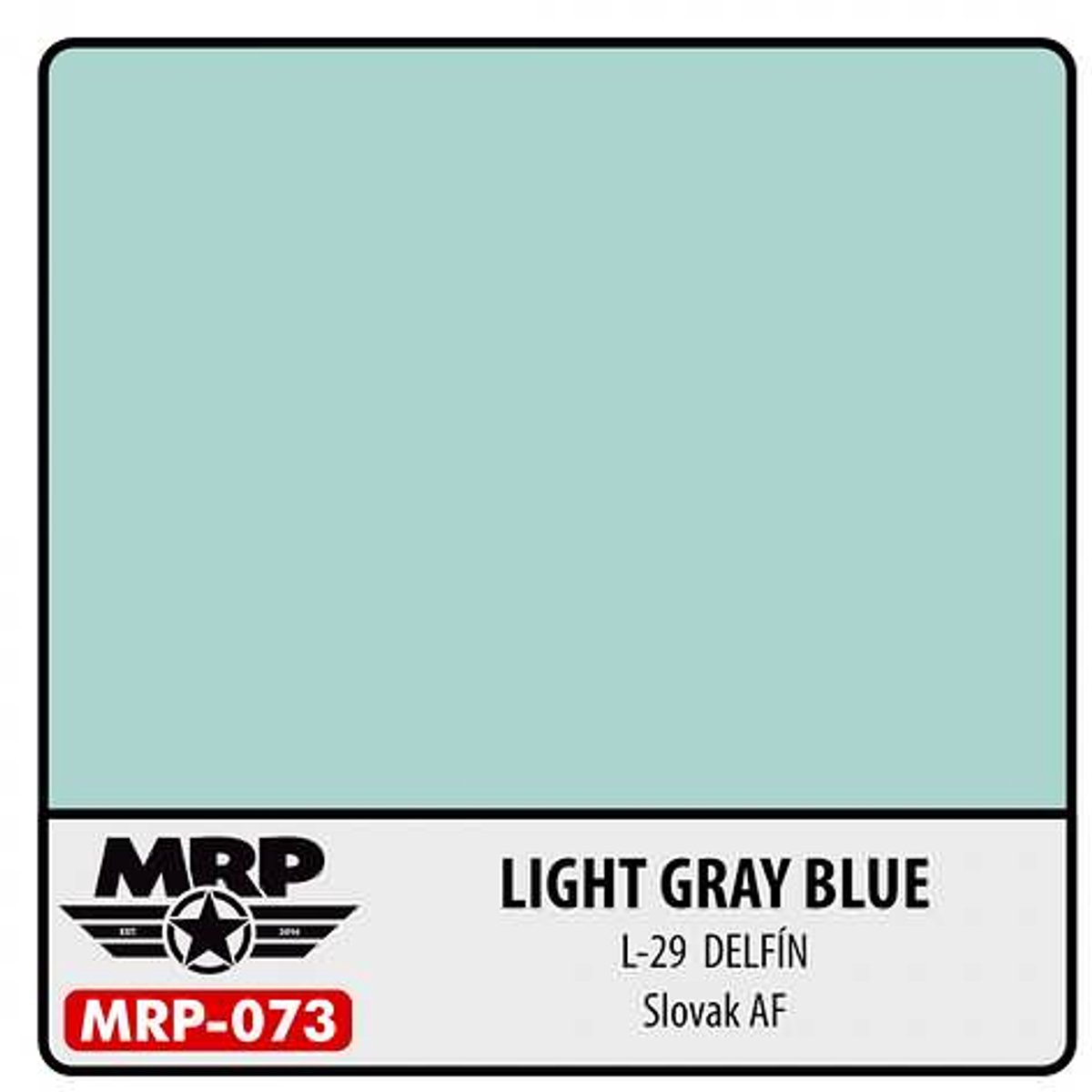 Mr. Paint MRP-073 - Light Gray Blue L-29 Delfin – 30 ml verf voor Airbrush & Detailwerk