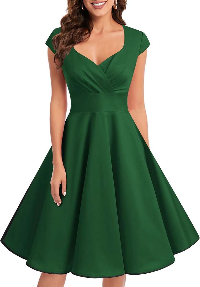 Elegante Cocktailjurk Dames A-lijn Feestjurk