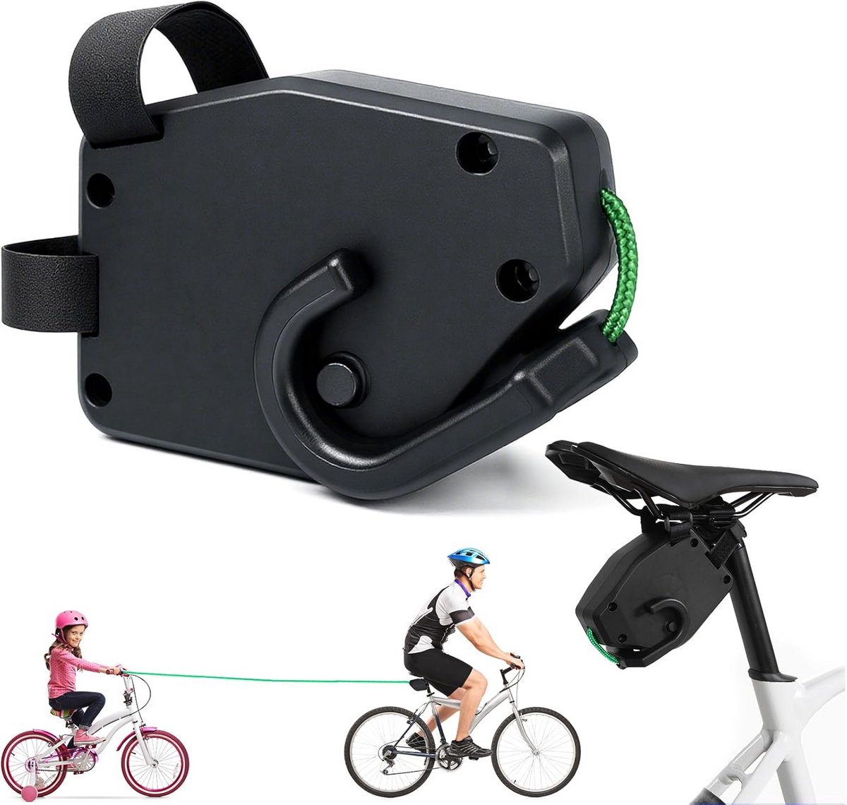 Intrekbare Fiets Sleepstang voor Kinderen - Veilig Fietsen Samen