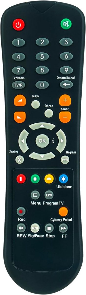 Vervangende Afstandsbediening voor HD Decoders HD2000 HD5000 HD3000 HD6000