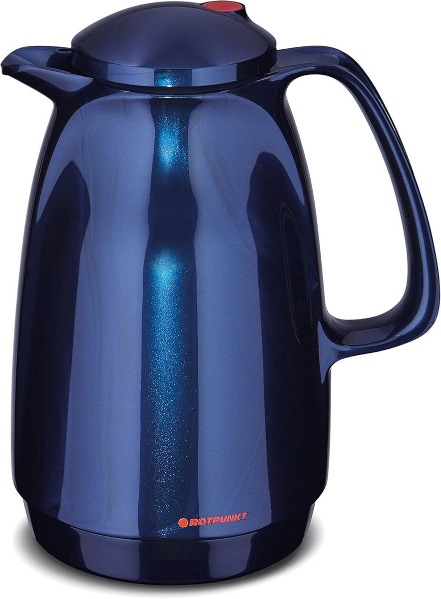 Isolatiekan 1.0 Liter Glas Beker Dubbelwandig BPA-Vrij Koffiekan Theekan