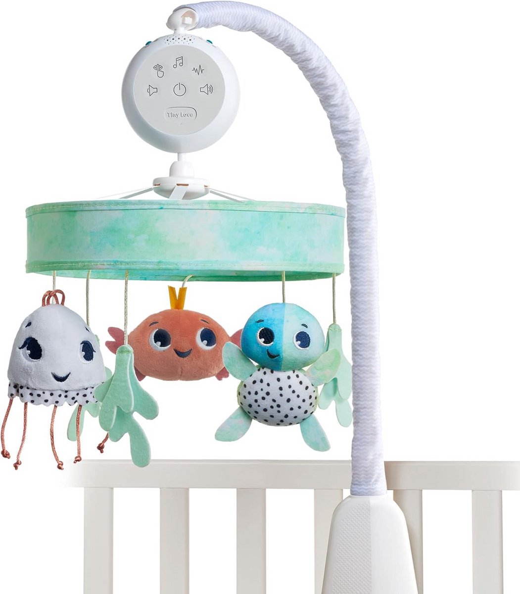 Luxe Muzikale Mobiel voor Kinderbed met Melodieën en Natuurgeluiden