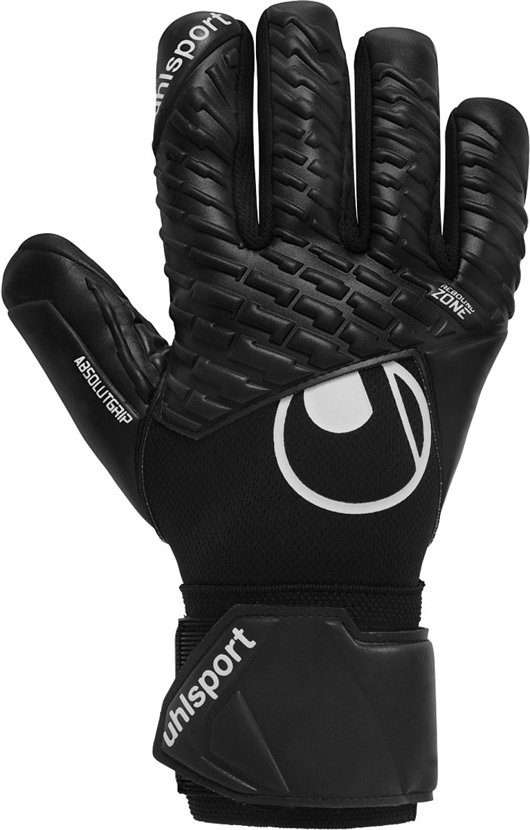 Uhlsport FM Comfort Absolutgrip HN Black Keepershandschoenen - Maat 9