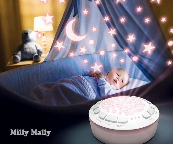 Milly Mally pluche knuffelbeer met projector - Babyprojector van Milly Mally — afbeelding 5