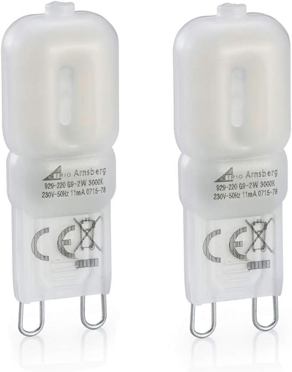 LED-lamp G9 2W 180 Lumen 3000K Warm Wit Kunststof