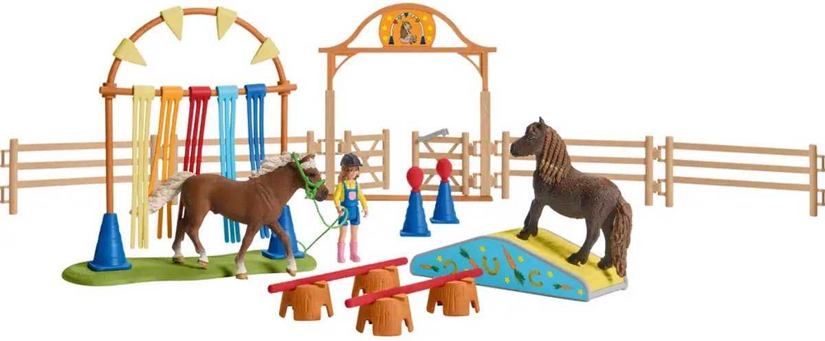 schleich FARM WORLD Speelfigurenset - Paarden Trainingskamp - Kinderspeelgoed voor Jongens en Meisjes - 3 tot 8 jaar - 41 Onderdelen - 42481 — afbeelding 20