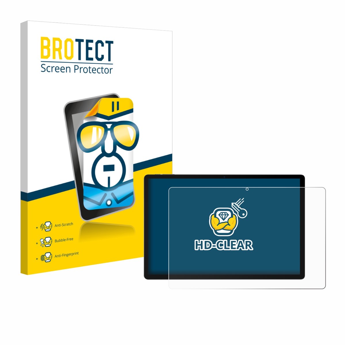 BROTECT - Screenprotector voor Doogee U13 - Folie Beschermfolie transparant
