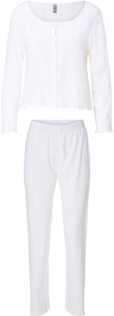 LingaDore Top & Lange Broek Off white