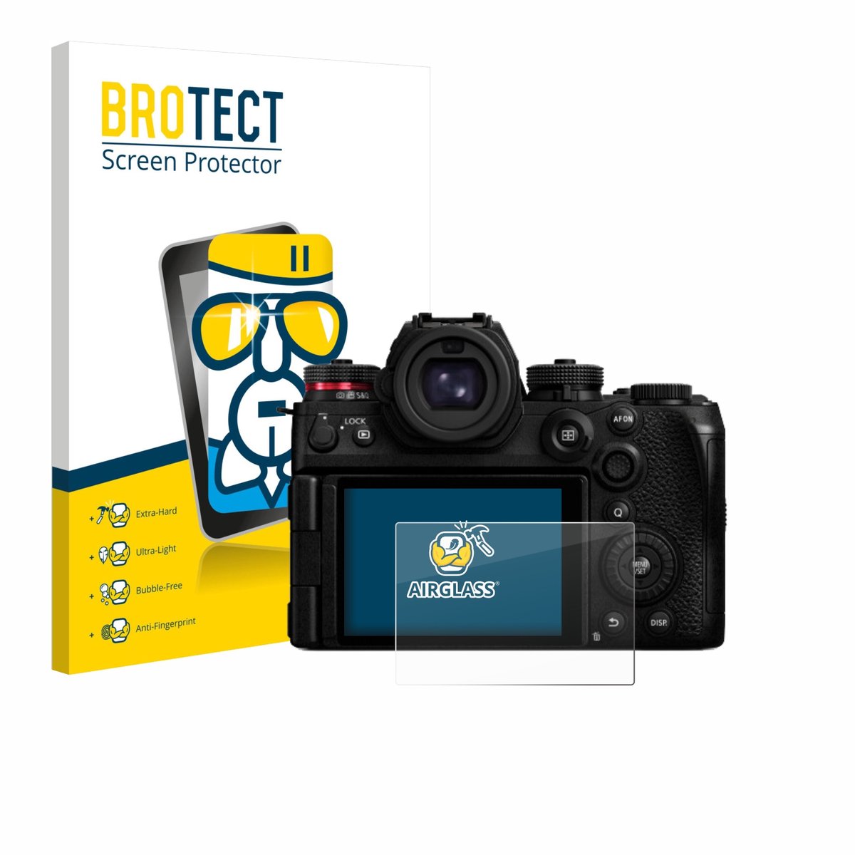 Screenprotector voor Panasonic Lumix DC-S1IIE Beschermglas transparant