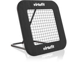 VirtuFit Verstelbare Rebounder Pro - Kickback - 84 x 84 cm - Voetbal Bouncer - Tchouck - Inclusief Grondankers - Verstelbaar Voor Verschillende Intensiteitsniveaus - Makkelijk Op Te Bergen - Geschikt Voor Binnen- en Buitengebruik