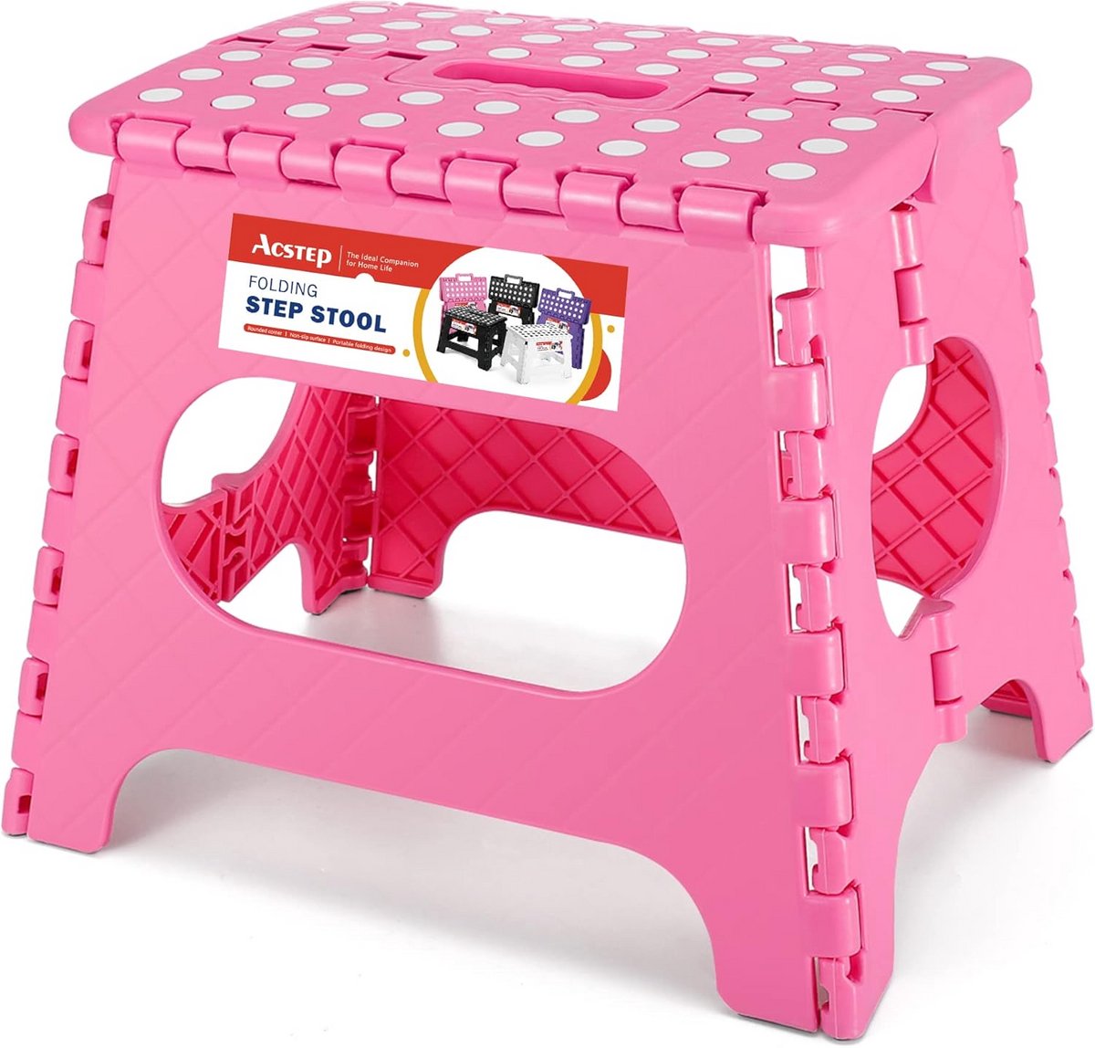 Opvouwbaar Krukje met Antislip voor Kinderen en Volwassenen