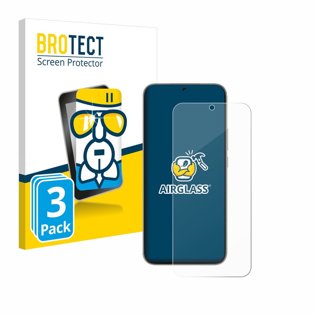 Screenprotector 3 Stuks voor Huawei Nova 13 Beschermglas transparant