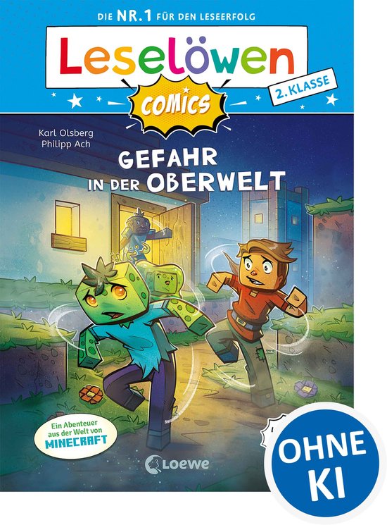Leselöwen Comics 2. Klasse - Gefahr in der Oberwelt - cover