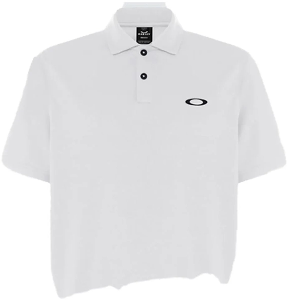 Oakley Apparel Icon Tn Protect Rc Korte Mouw Poloshirt Wit M Man