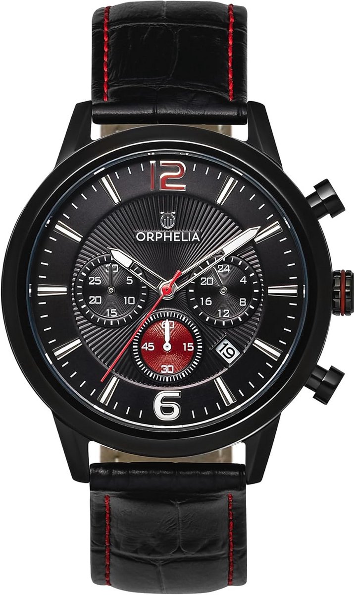 Heren Chronograaf Horloge RVS Polshorloge 43mm Kwaliteit