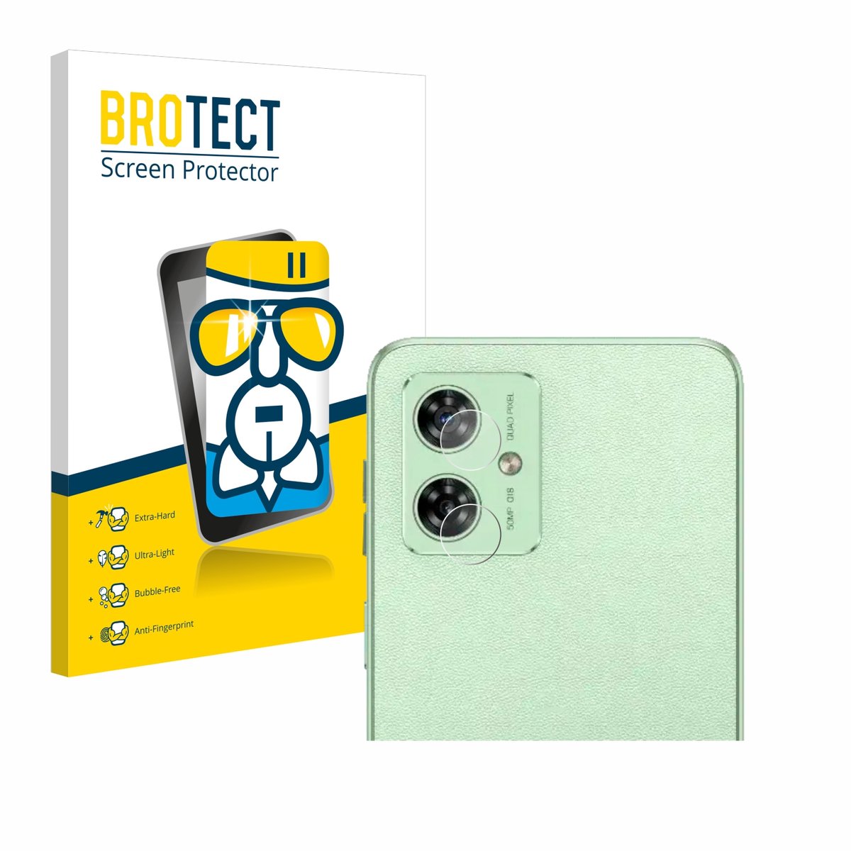 Screenprotector voor Motorola Moto G54 (ALLEEN Camera Lens) Beschermglas transparant