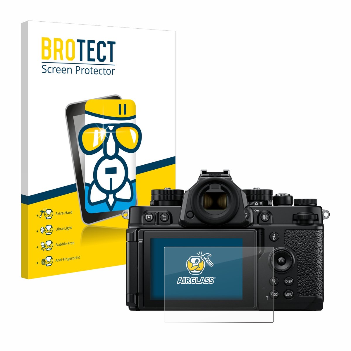Screenprotector voor Nikon Z F Beschermglas transparant