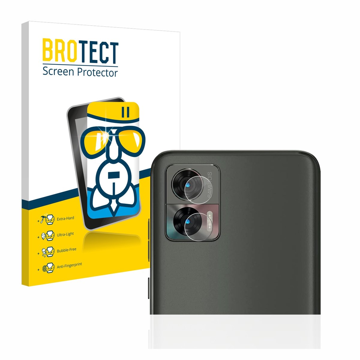 Screenprotector voor Motorola Edge 30 Neo (ALLEEN Camera Lens) Beschermglas transparant