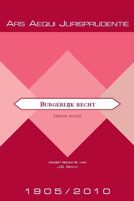 Jurisprudentie Burgerlijk recht 1905/2010 - cover