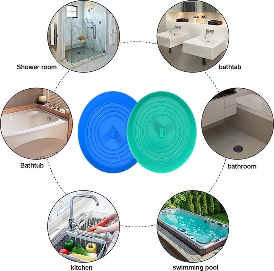 Universele Badstop Universele Silicone Doucheput Plug voor Zink en ...