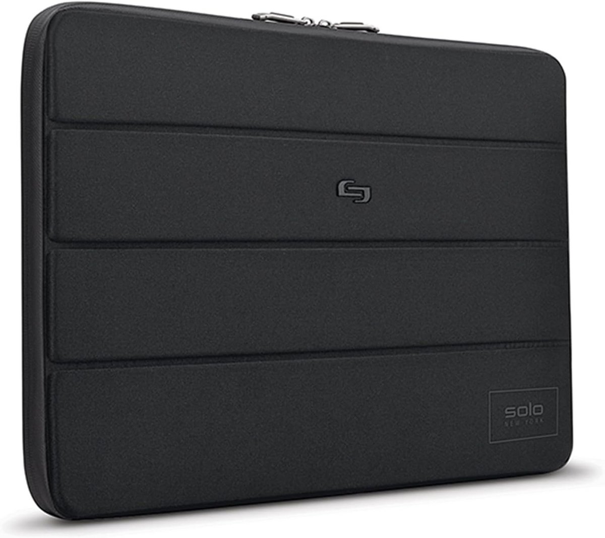 15.6 inch Gewatteerde Laptop Sleeve - Zwart
