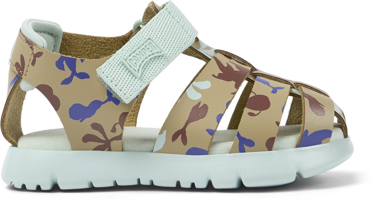 Camper Oruga Sandalen - Kinderen - Beige Blauw - 22