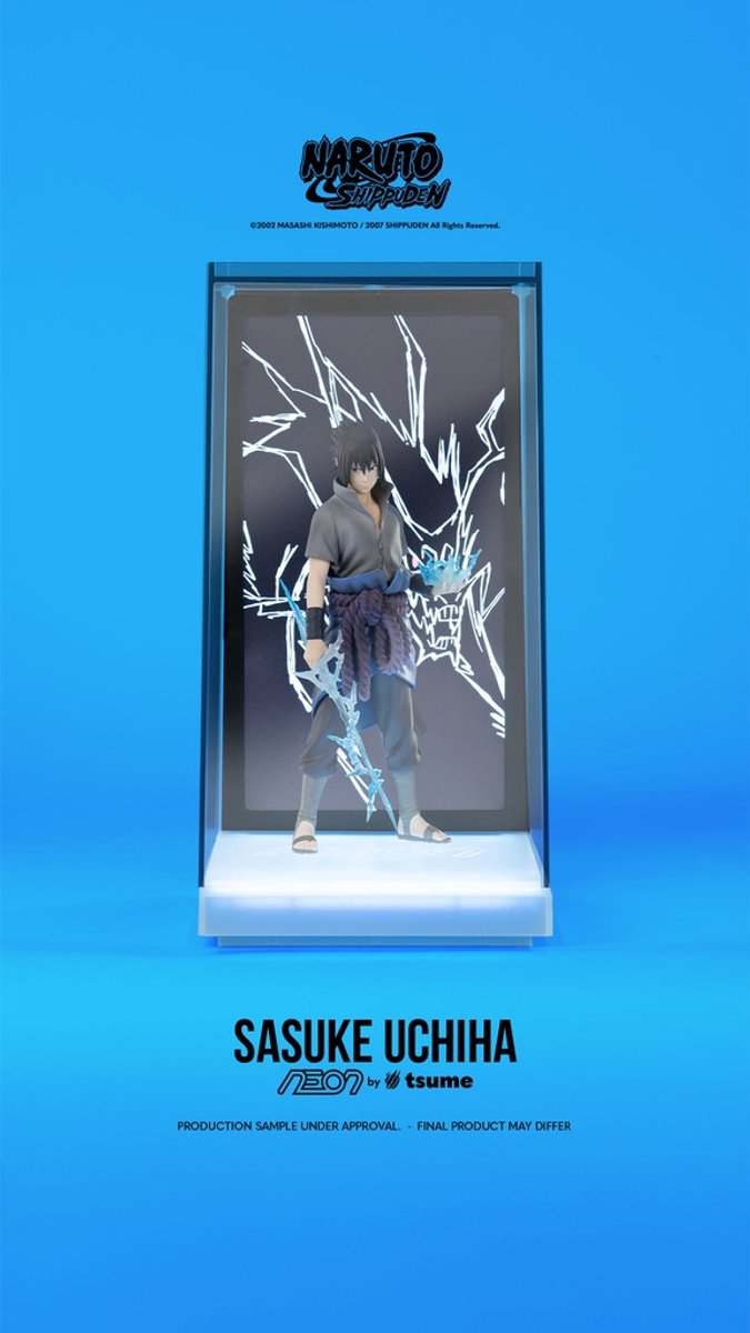 Tsume Sasuke Uchiha - Neon by Tsume - Lighted Display Figure Set Figuur