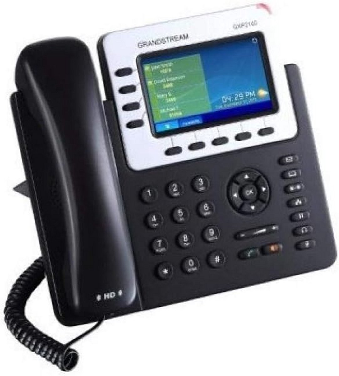 HD IP Telefoon Zakelijk met Kleurenscherm en Gigabit Ethernet