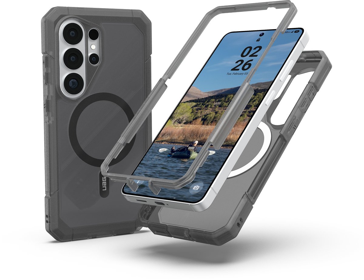 UAG Trooper Backcover met Magneet geschikt voor Samsung Galaxy S26 Ultra - Ash