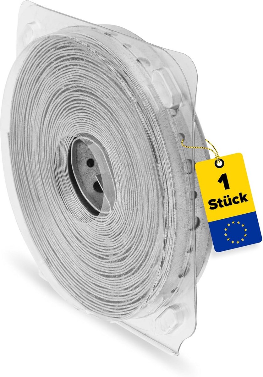 20mm x 0.9mm Metaal Bevestigingsband Sterk Verzinkt Staal 10m Rol