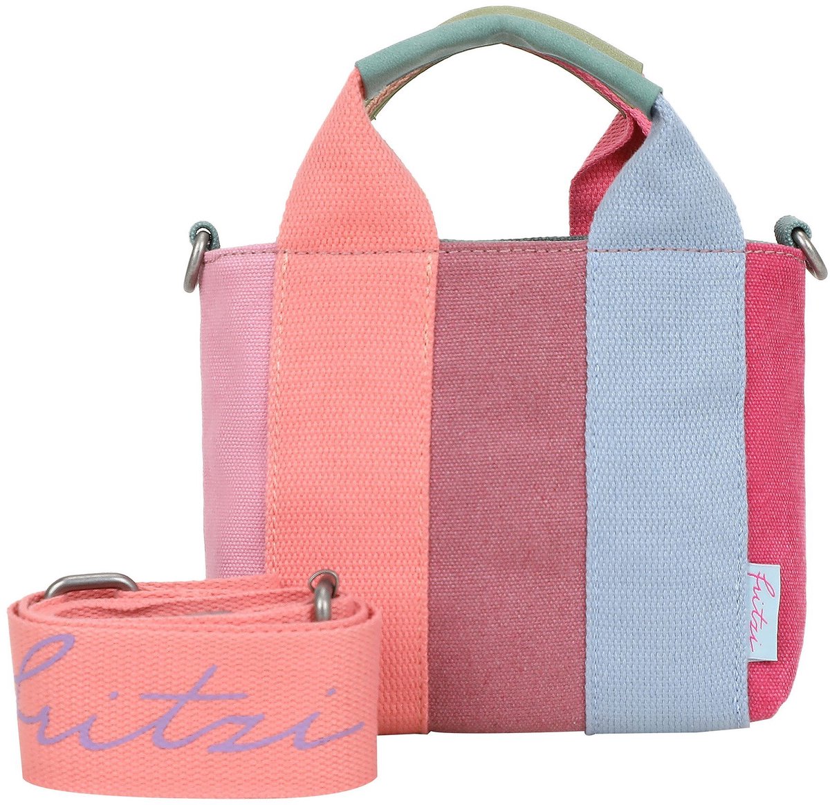 Fritzi aus Preußen schoudertas Bini Limited Crossbody Canvas Multi veelkleurig