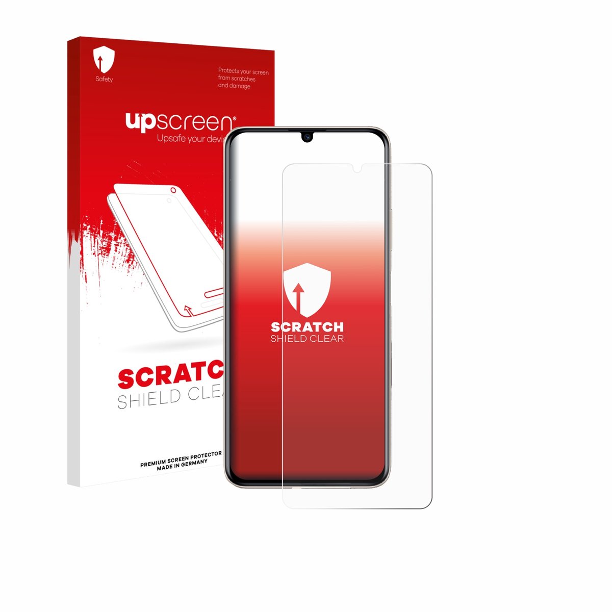 upscreen - Screenprotector voor Huawei Nova Y71 - Folie Beschermfolie transparant