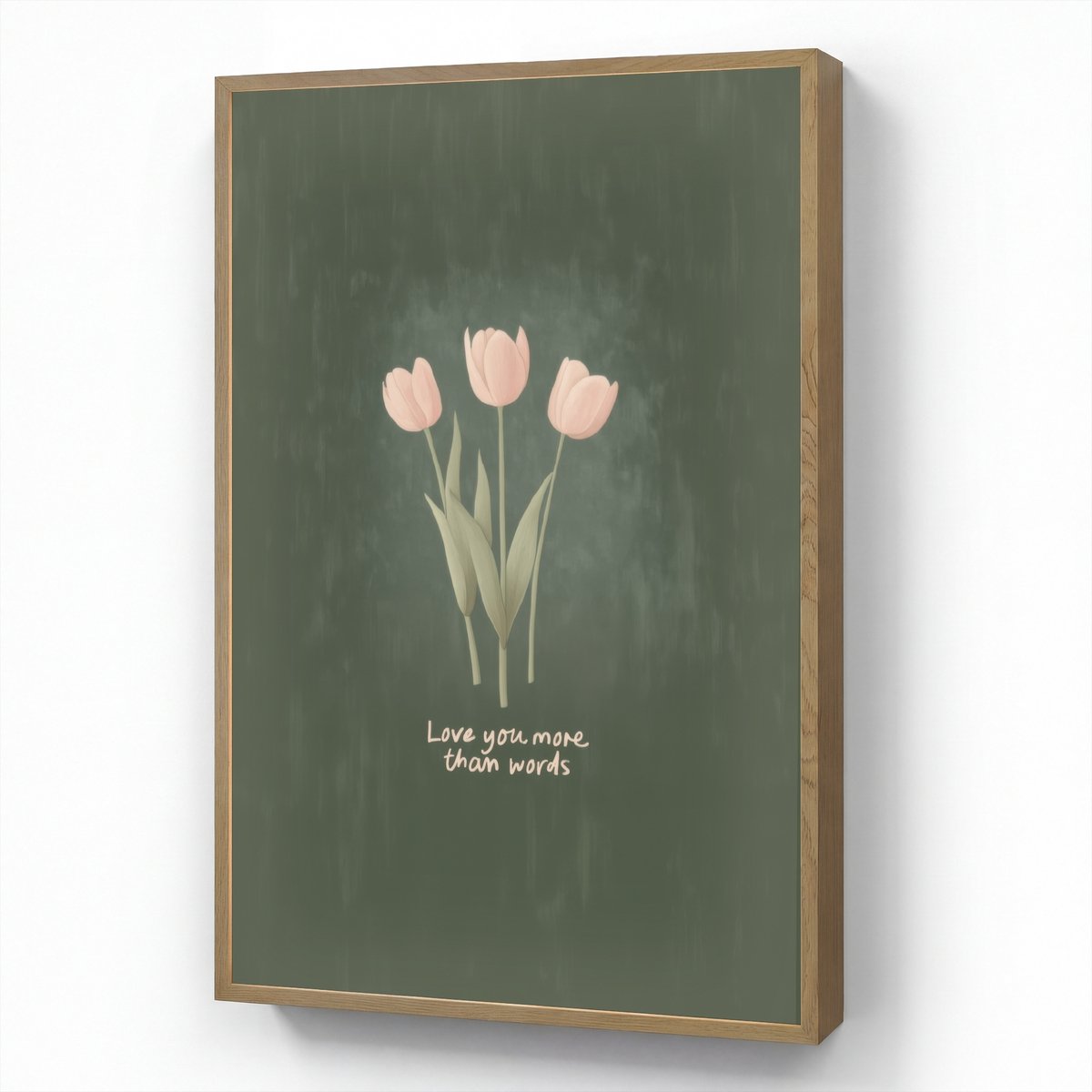Tulpen - Roze - Tekst - Love
