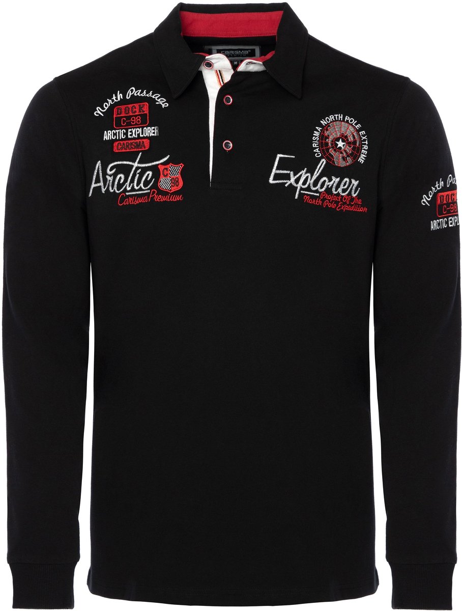 Carisma lange mouw polo