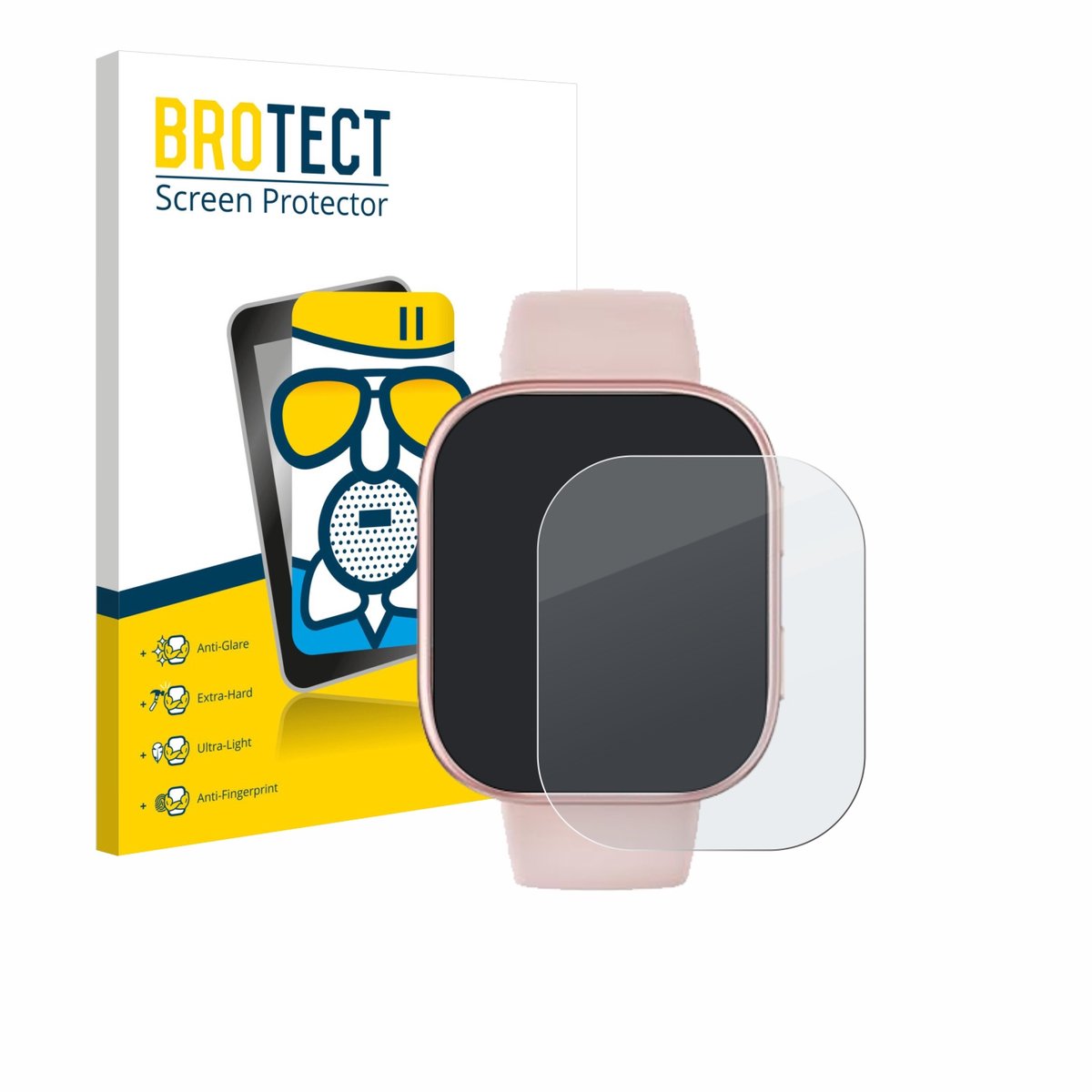 BROTECT - Screenprotector voor Mingtawn T8 1.83" - Folie Beschermfolie Beschermglas matte