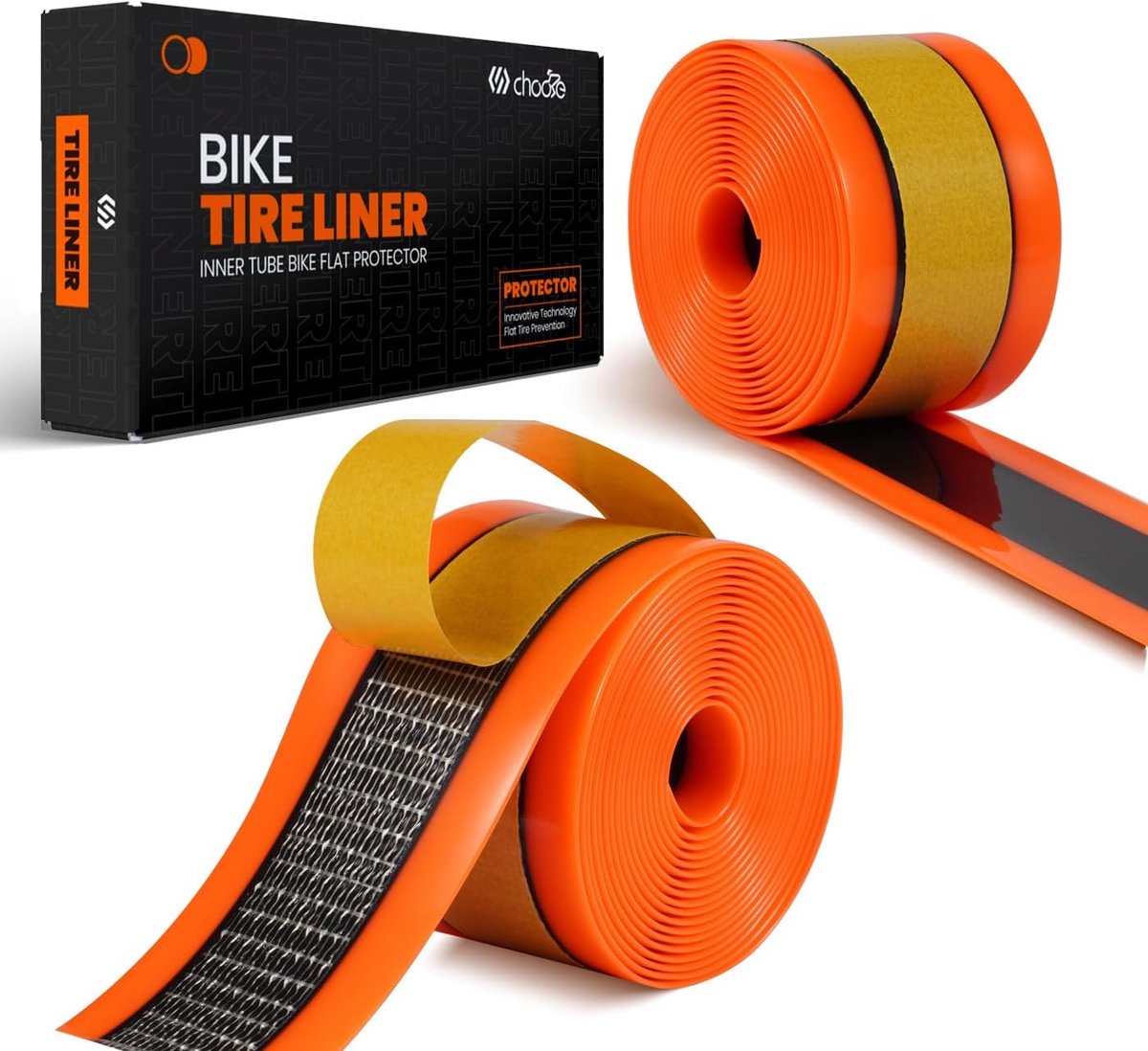 Lekvrije Band Bescherming - Band Versterking - Fietsen Zonder Zorgen - Zelfklevend TPU Materiaal - 2300 x 12-110 mm