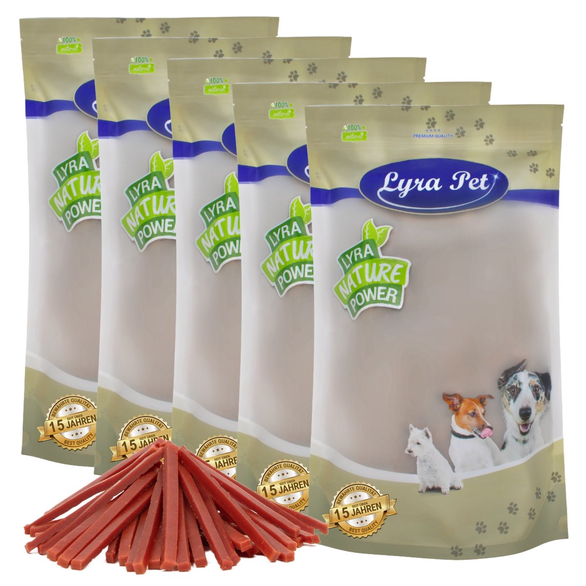 5 kg Lyra Pet® Eendenborstreepjes