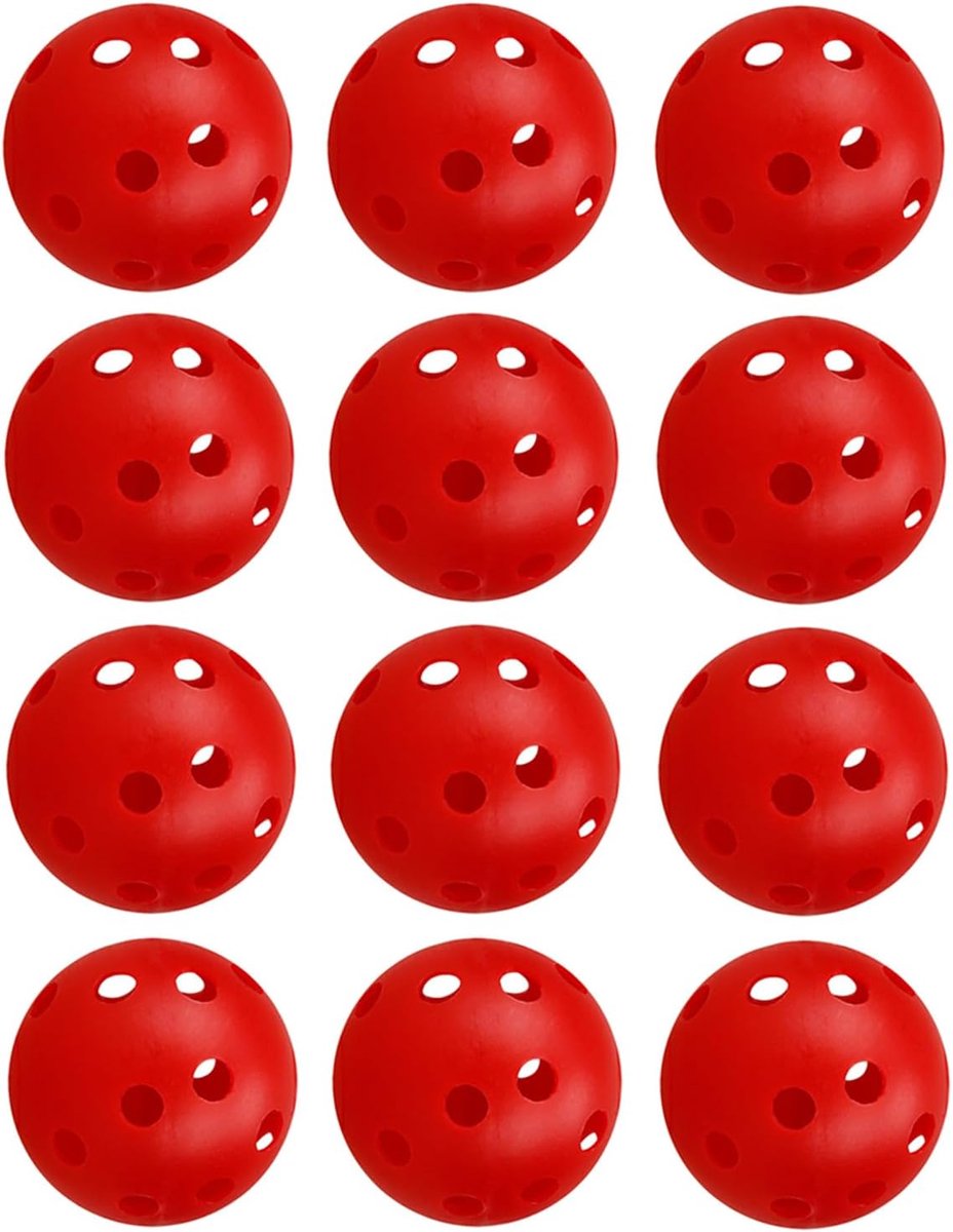 Verpakking van 20 stuks - 42 mm golfballen - oefenballen voor 26 holes indoor golf - PE plastic golfballen - speelgoedholeballen voor kinderen