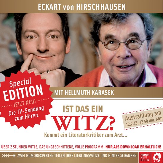 Ist das ein Witz? Kommt ein Literaturkritiker zum Arzt ... - cover