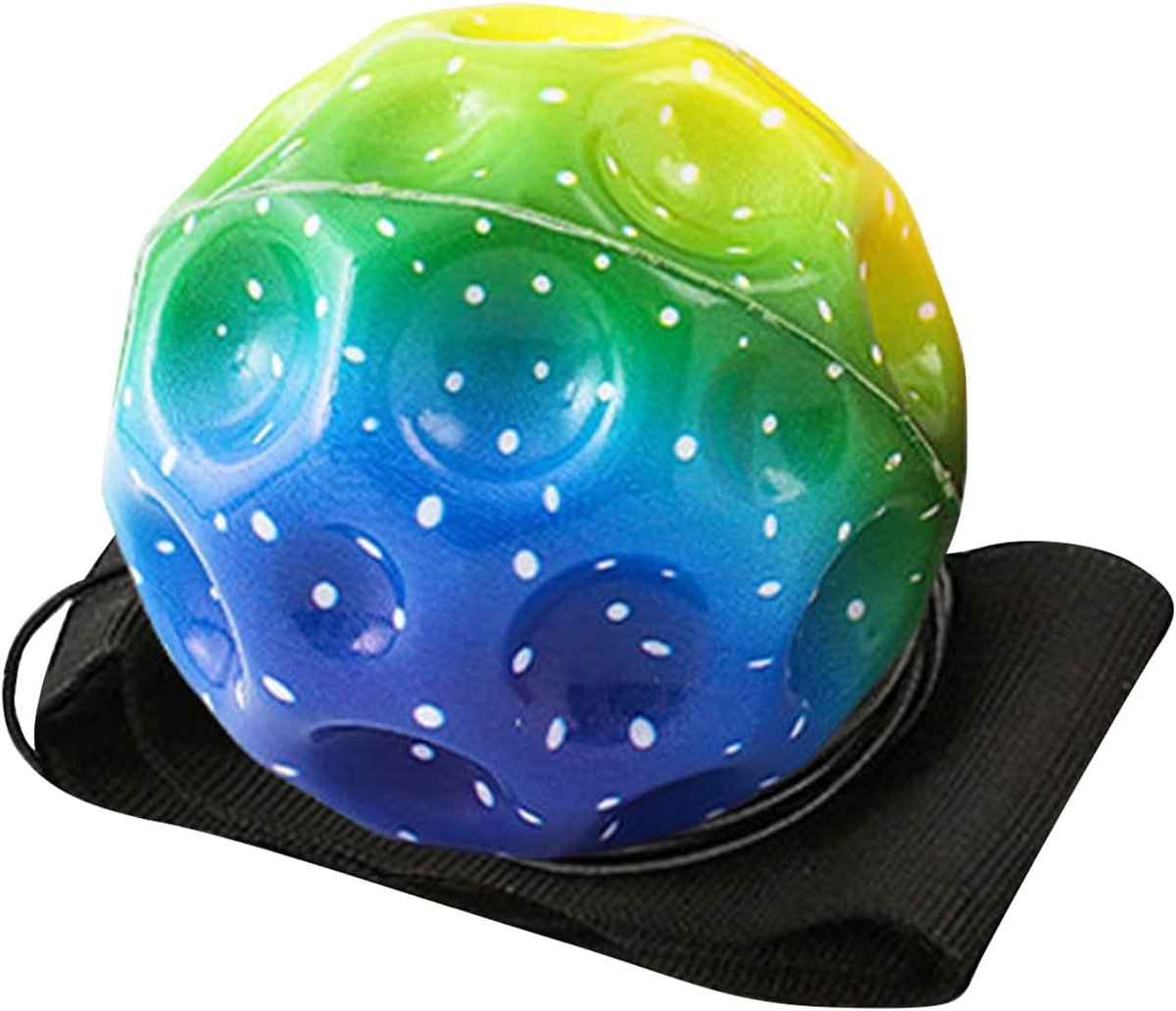 Polsballen Touw - Bal met Armband - Coördinatie Oefenen - Verstelbare Krachtige Bal - 7.5cm Bal 100cm Touw - Kleurrijk Groen