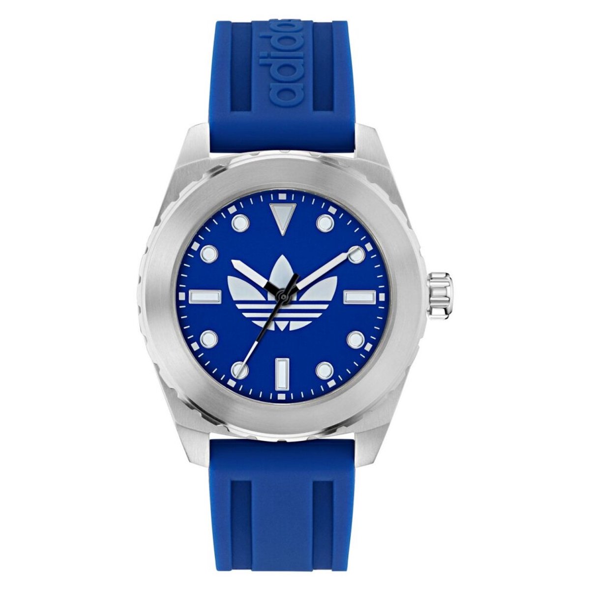 Adidas Originals Discoverer One AOSY25020 Horloge - Siliconen - Blauw - Ø 44 mm