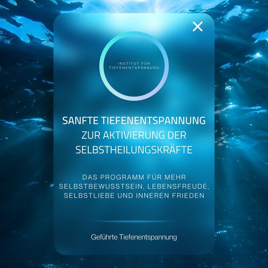 Sanfte Tiefenentspannung zur Aktivierung der Selbstheilungsk ... - cover