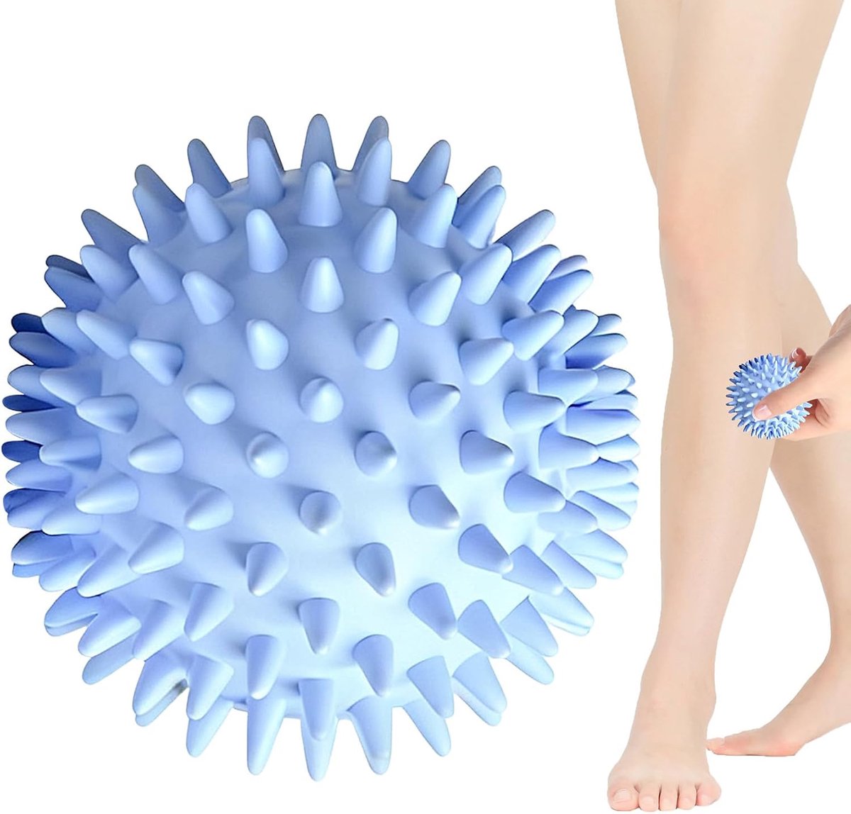 Massagebal - Triggerpoint bal - Spierontspanning thuis - Diepe weefselmassage - 65 cm diameter